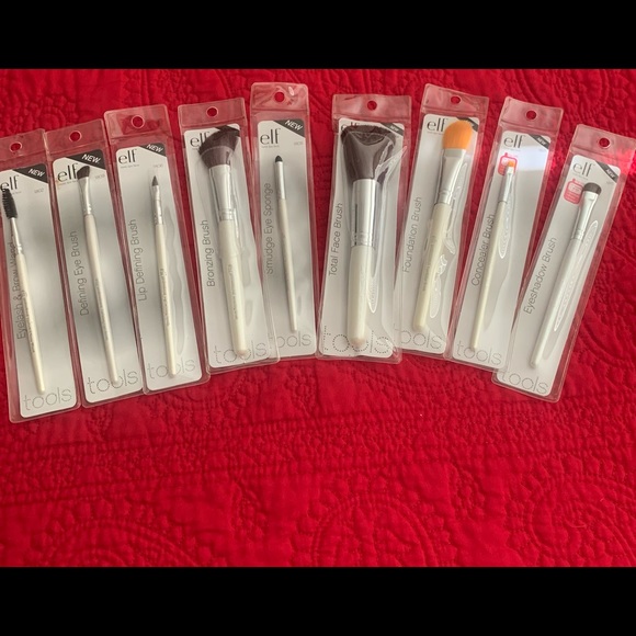 ELF Other - NINE unused  brand new ELF brushes!